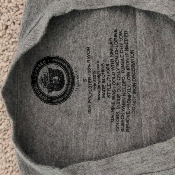 Smokey the Bear small women's tshirt - Picture 3 of 7